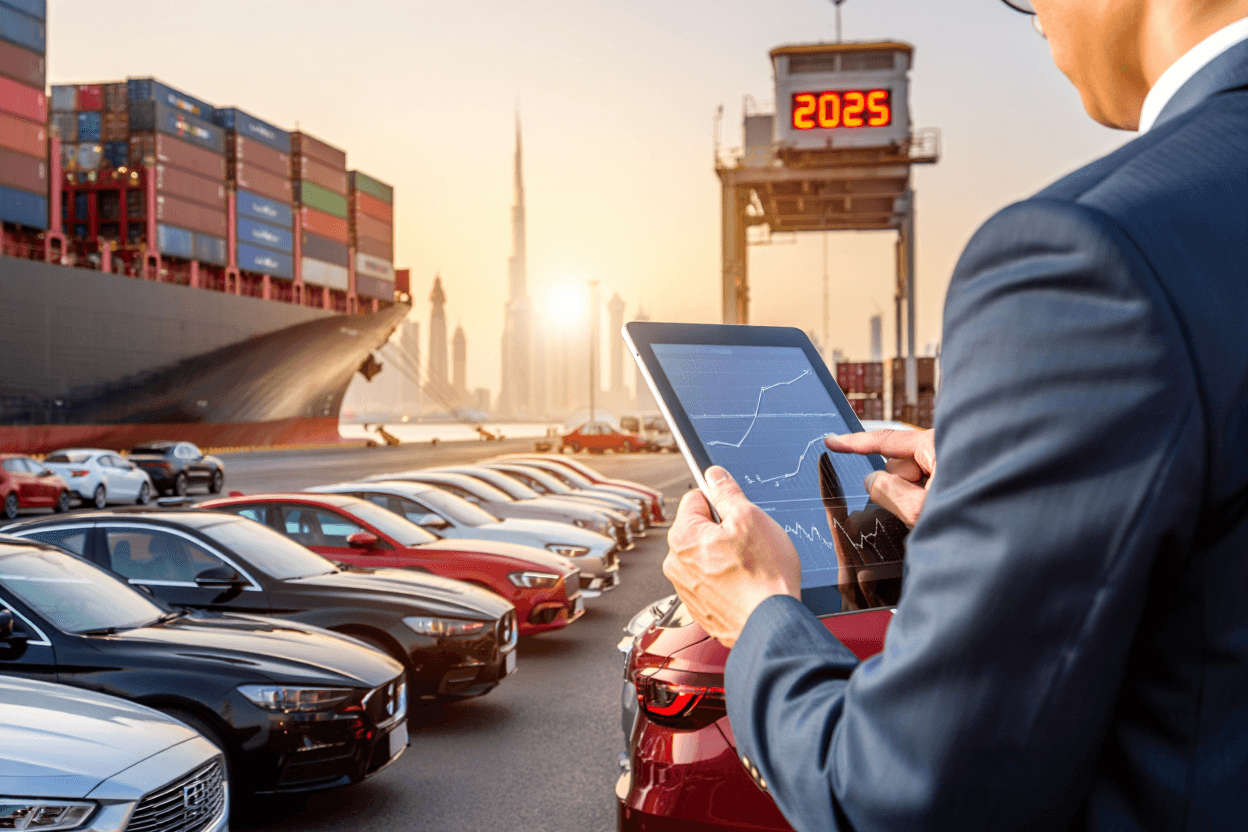 UAE’s New Car Export Boom in 2025