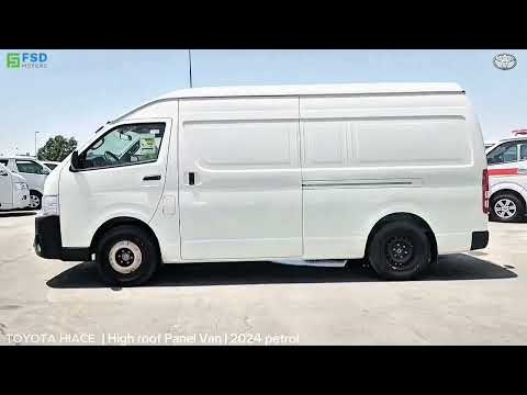 2024 Toyota Hiace High Roof Panel Van  - Global Export by FSD motors